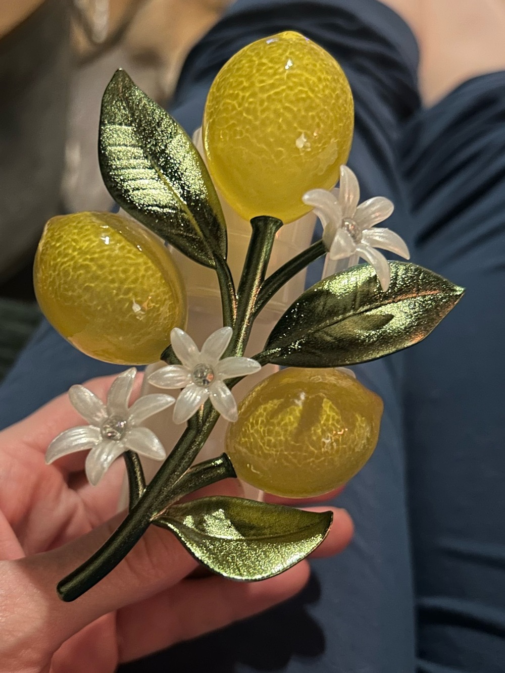 Bath & Body Works Wallflower Plug In Lemons On Branch Light Up Scent Control